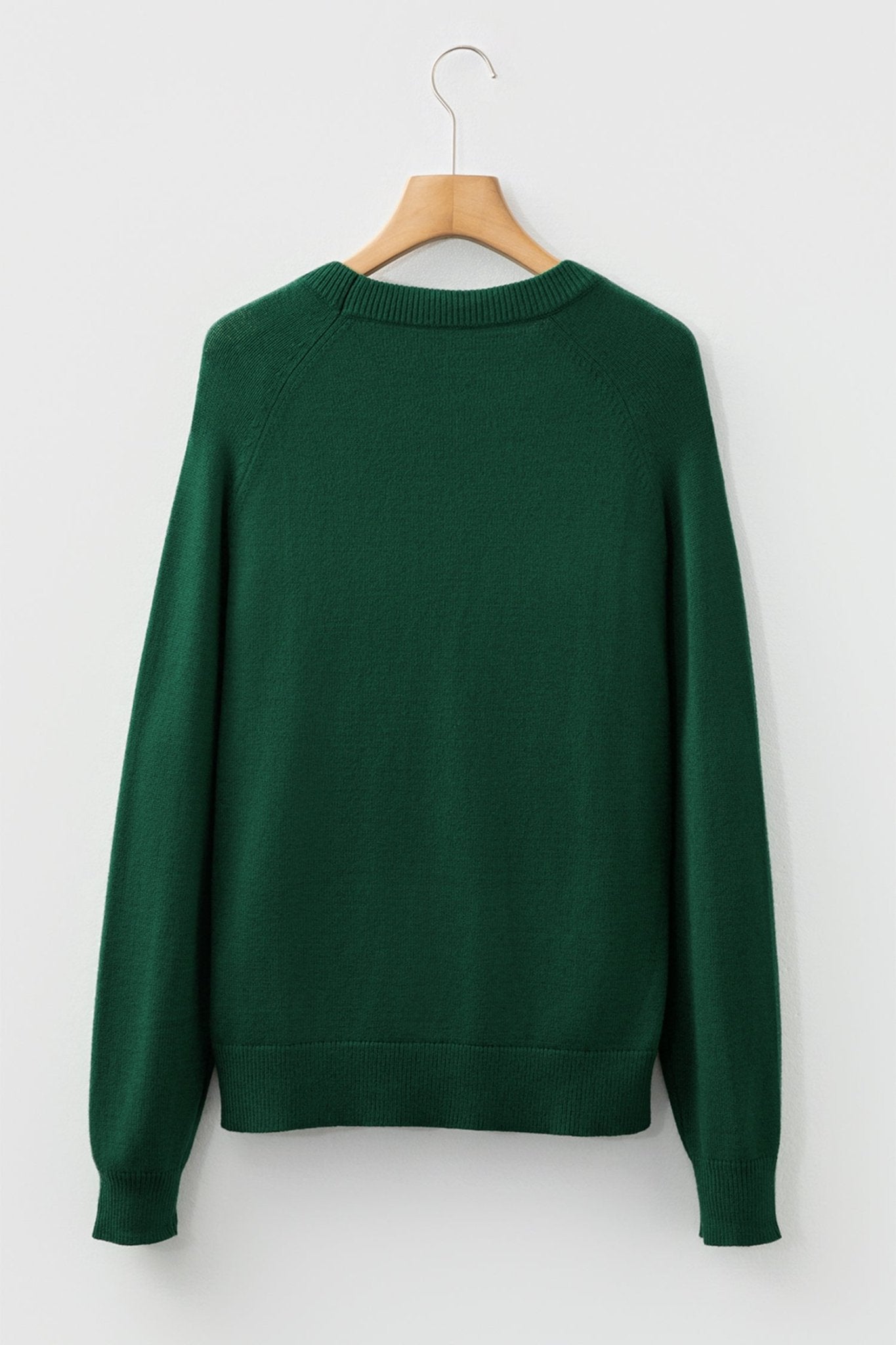 Merry Christmas Raglan Sleeve Sweater - Free Spirited