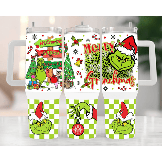 Merry Grinchmas Tumbler - Free Spirited