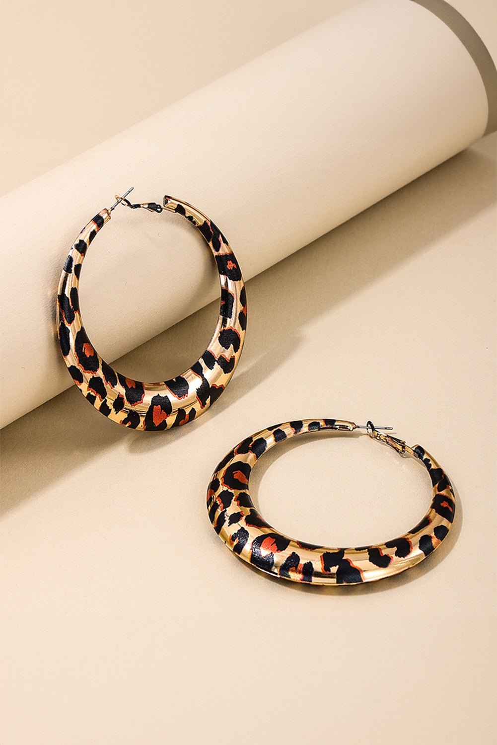 Miriam Bold Ring Hoop Earrings by Threaded Pear - Free Spirited