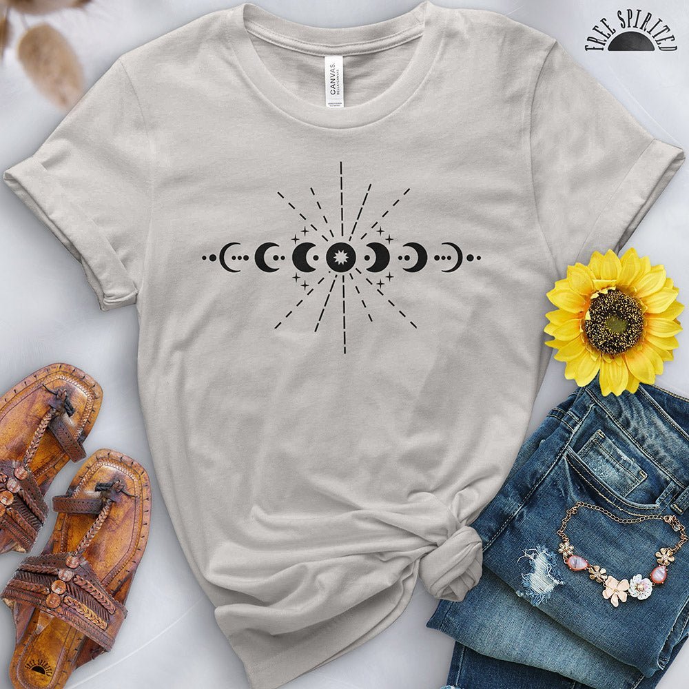 Moon Phase Tee - Free Spirited