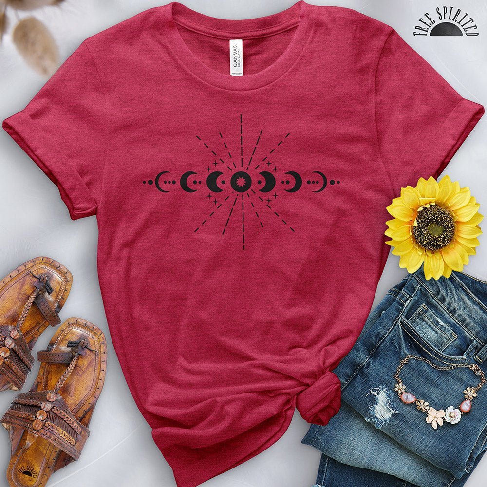 Moon Phase Tee - Free Spirited