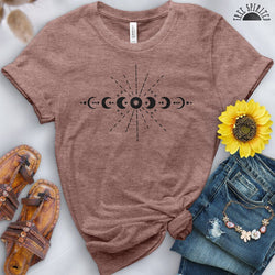 Moon Phase Tee - Free Spirited