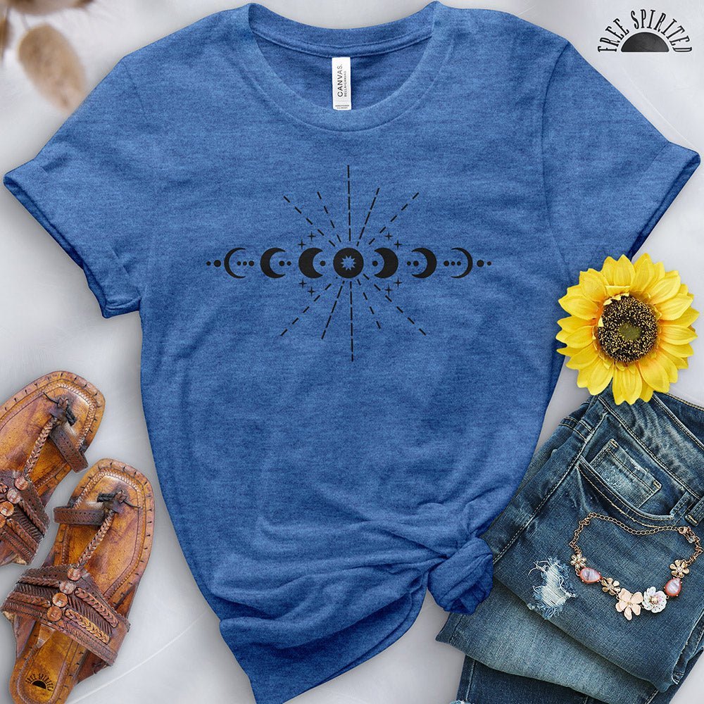 Moon Phase Tee - Free Spirited