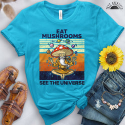 Mushroom Exploration Tee - Free Spirited