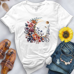 Mystic Flower Moon Tee - Free Spirited