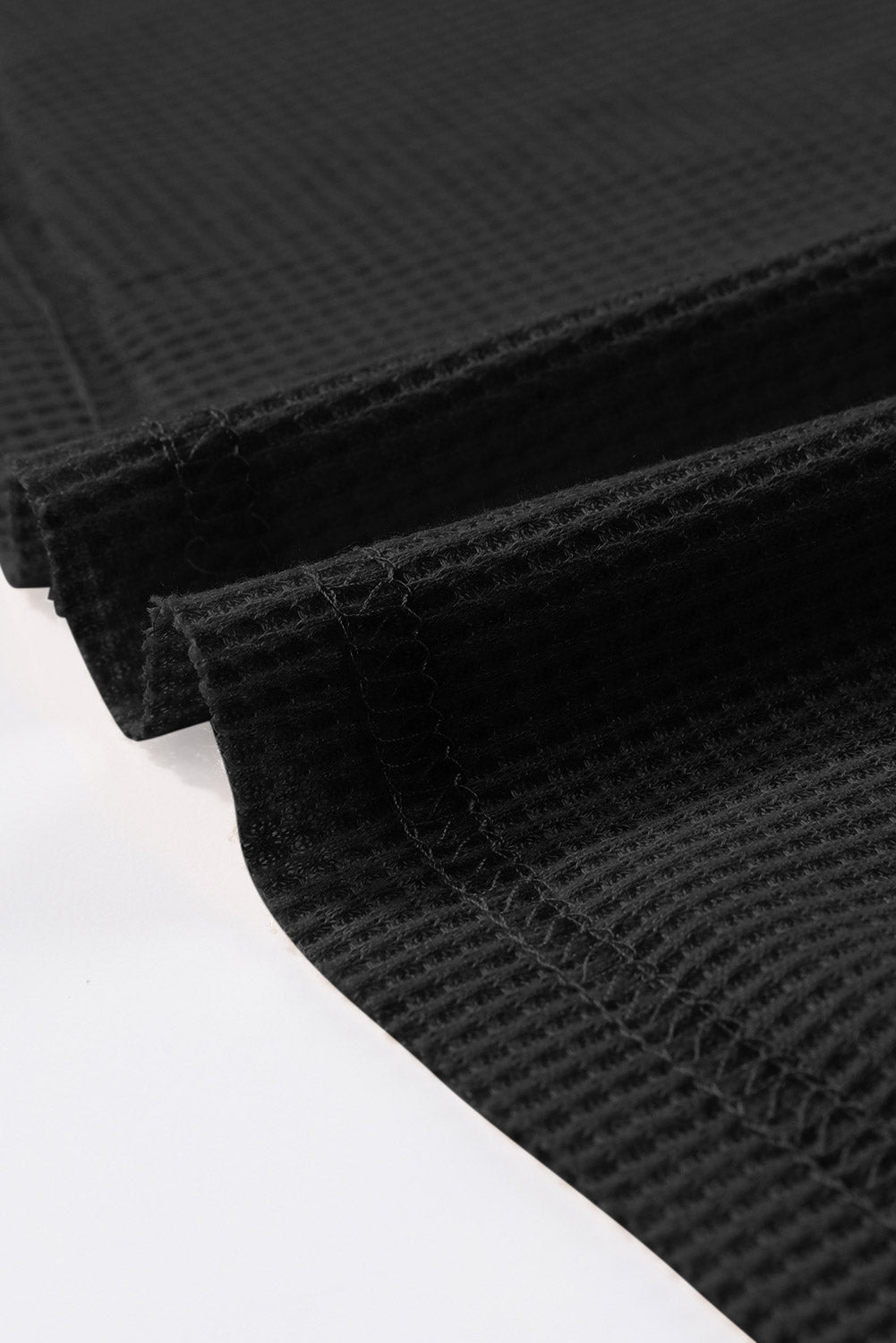 Nina Waffle Knit Long Sleeve Top by Threaded Pear - Free Spirited