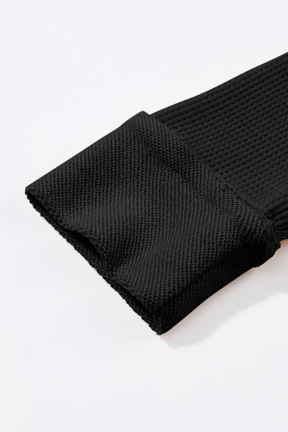 Nina Waffle Knit Long Sleeve Top by Threaded Pear - Free Spirited