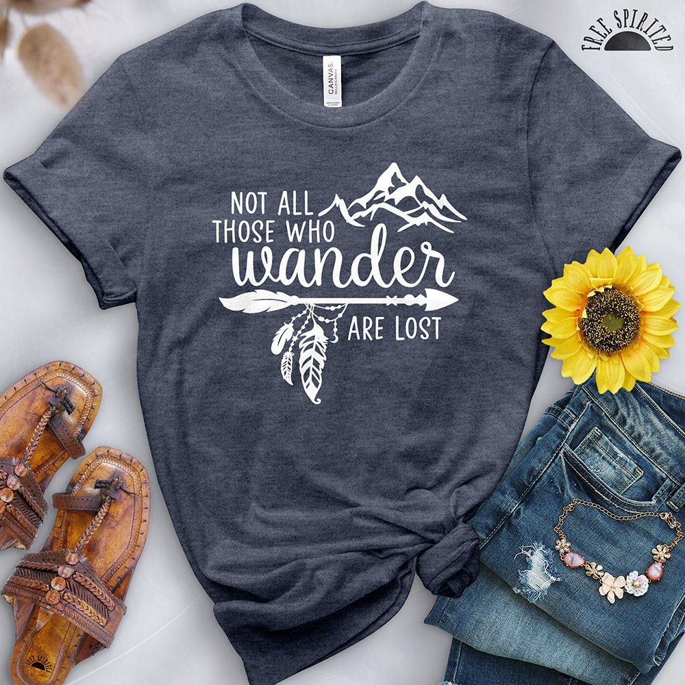 Not All Those Who Wander Tee - Free Spirited