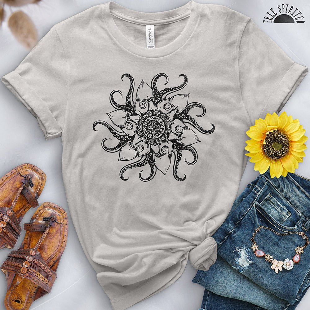 Octopus Mandala Tee - Free Spirited