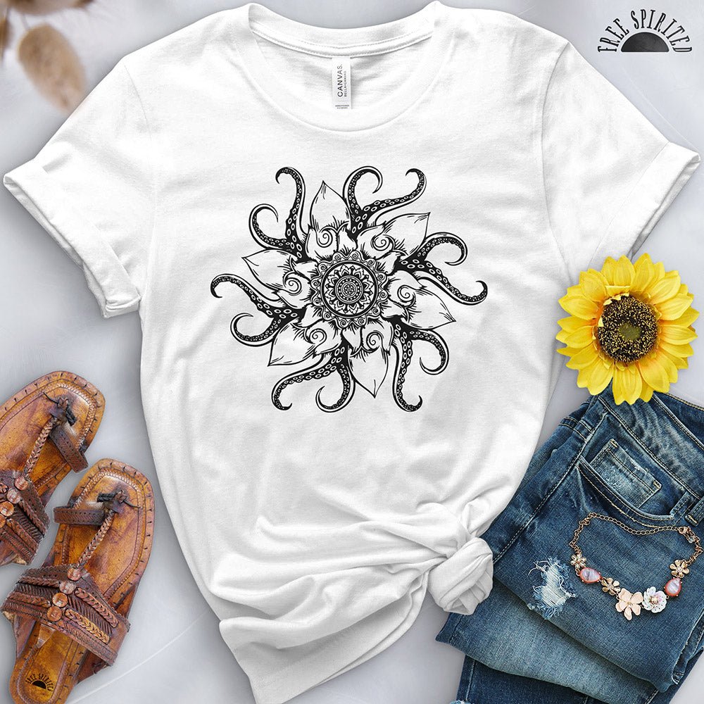 Octopus Mandala Tee - Free Spirited