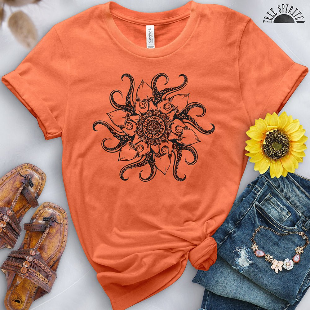 Octopus Mandala Tee - Free Spirited