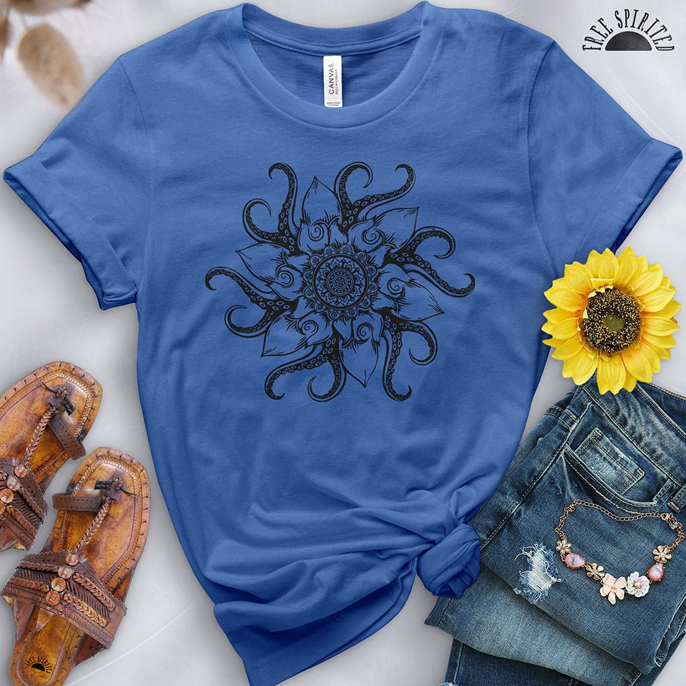 Octopus Mandala Tee - Free Spirited