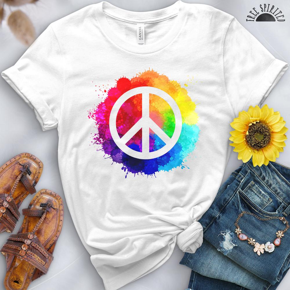 Peace Sign World Peace Tee - Free Spirited