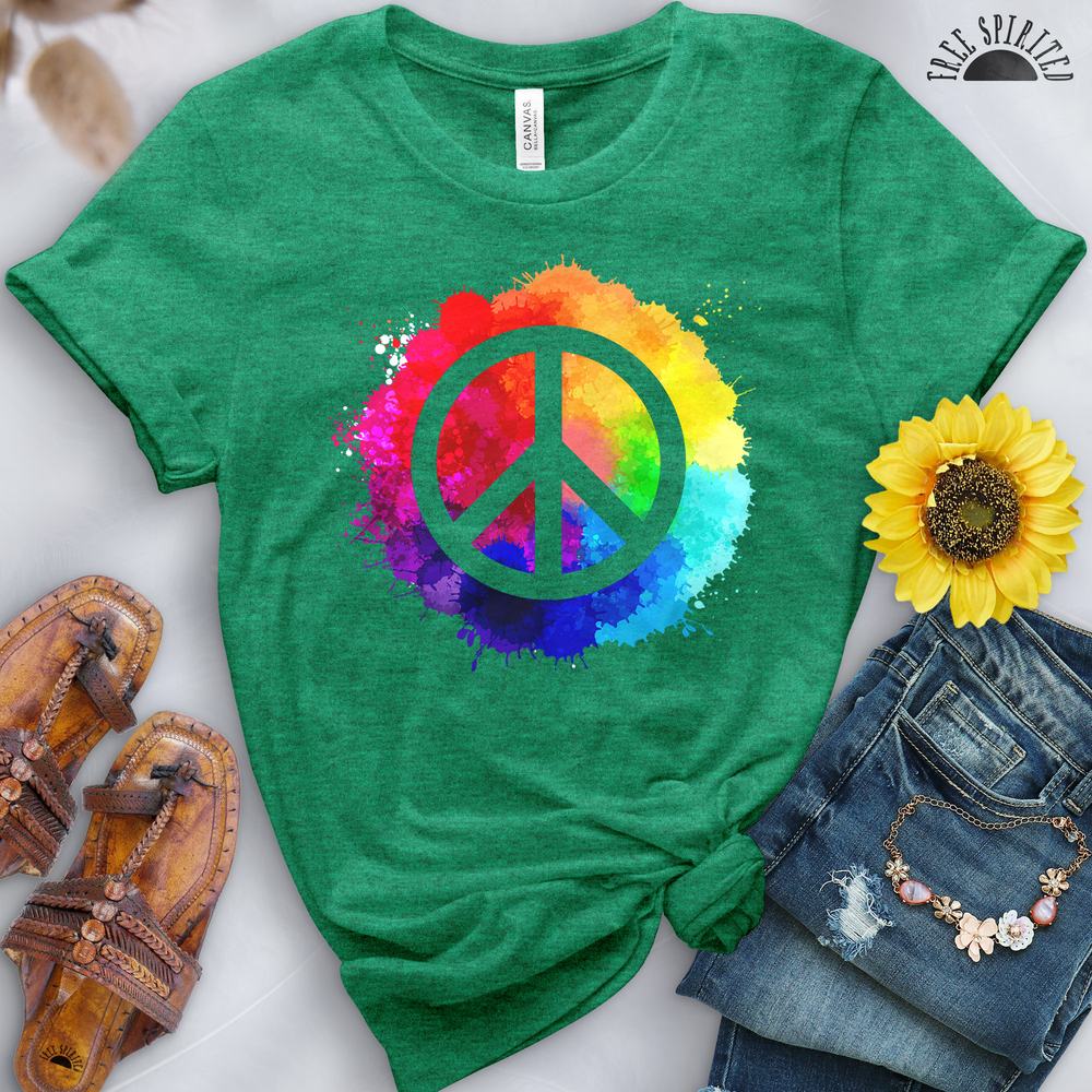 Peace Sign World Peace Tee - Free Spirited