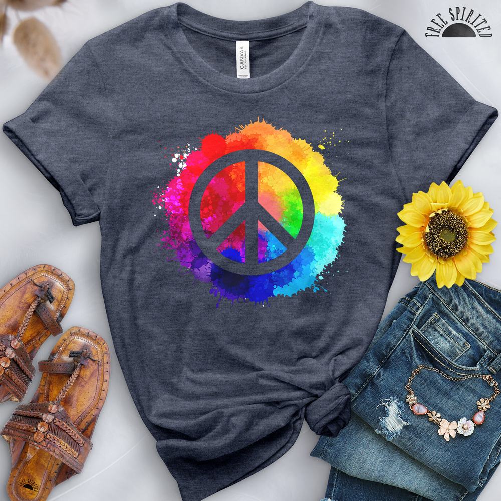 Peace Sign World Peace Tee - Free Spirited