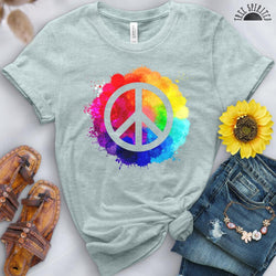 Peace Sign World Peace Tee - Free Spirited