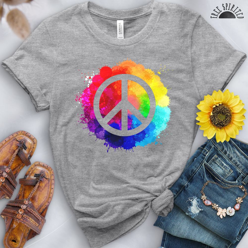 Peace Sign World Peace Tee - Free Spirited