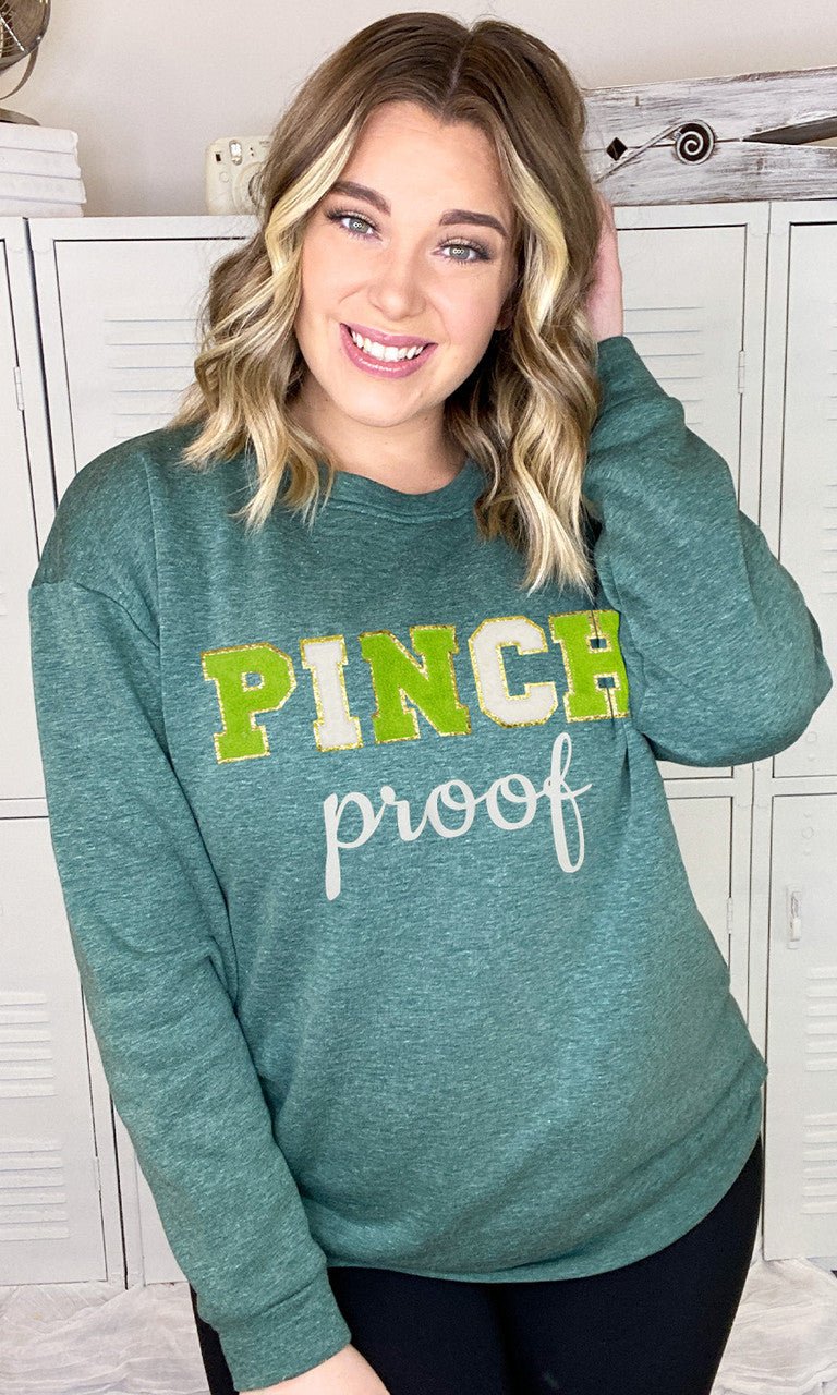 Pinch Proof Ideal Chenille Sweatshirt - Free Spirited