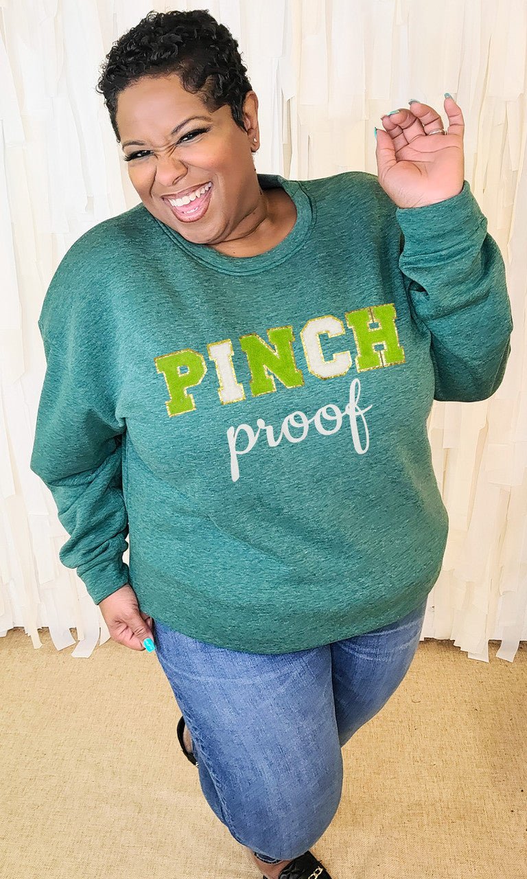 Pinch Proof Ideal Chenille Sweatshirt - Free Spirited