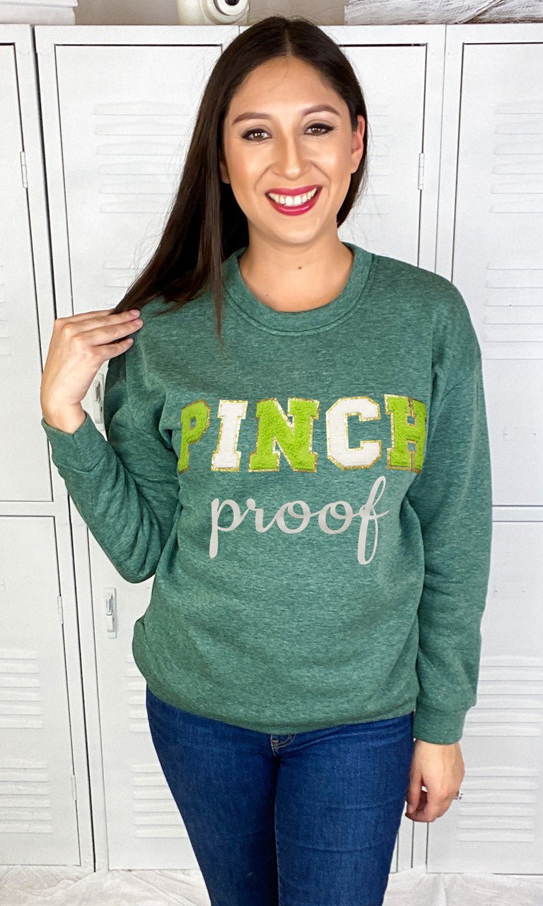 Pinch Proof Ideal Chenille Sweatshirt - Free Spirited