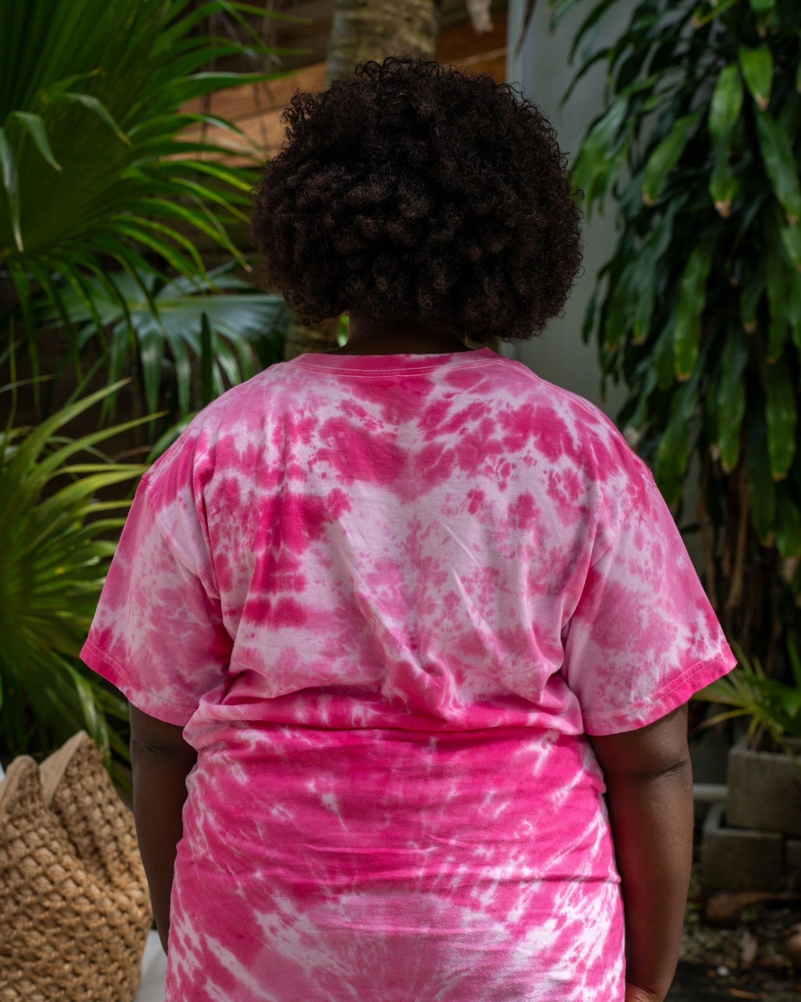 Pink Heart Premium Hand-Dyed Comfort Shirt - Free Spirited