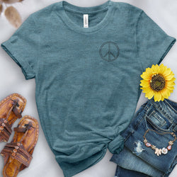 Pocket Peace Tee - Free Spirited