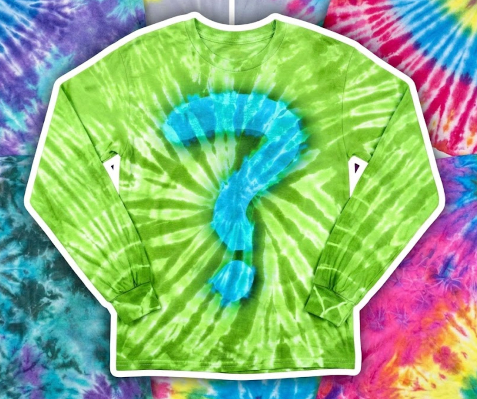Premium Tie-Dye Mystery Long Sleeve - Free Spirited
