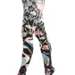 Pretty in Black Printed Yoga Legging - Free Spirited