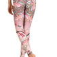 Pretty in Pink Printed Yoga Leggings - Free Spirited