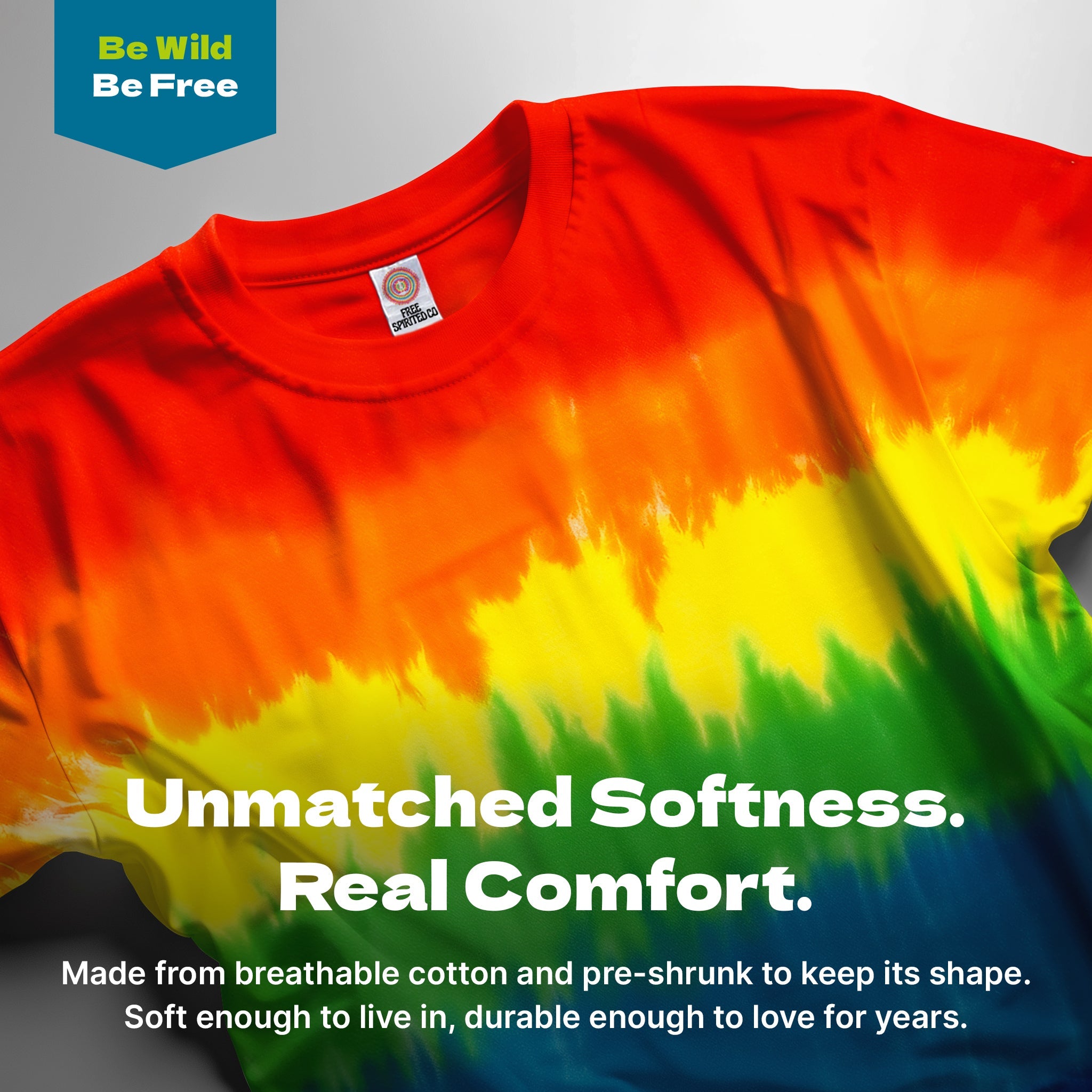 Pride Premium Hand - Dyed Comfort Shirt - Free Spirited