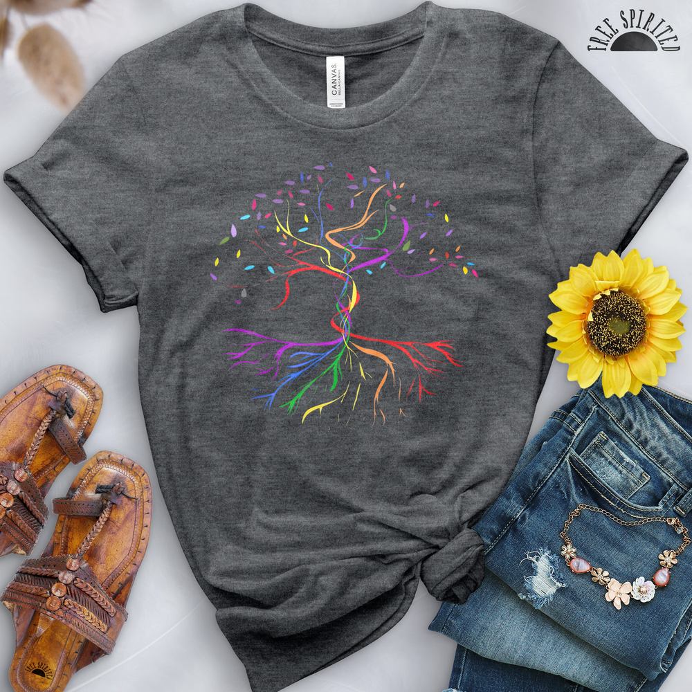 Pride Tree of Life Tee - Free Spirited