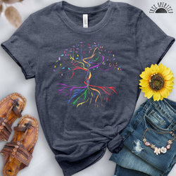 Pride Tree of Life Tee - Free Spirited