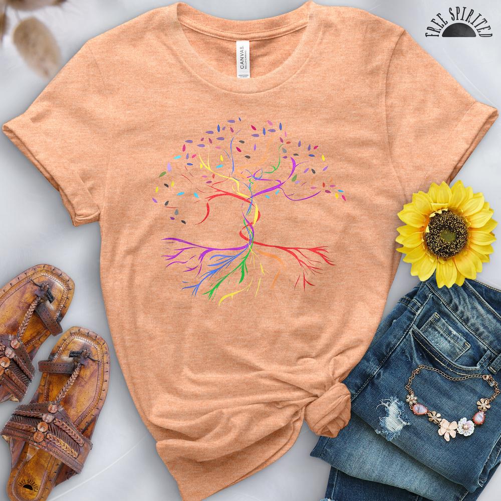 Pride Tree of Life Tee - Free Spirited