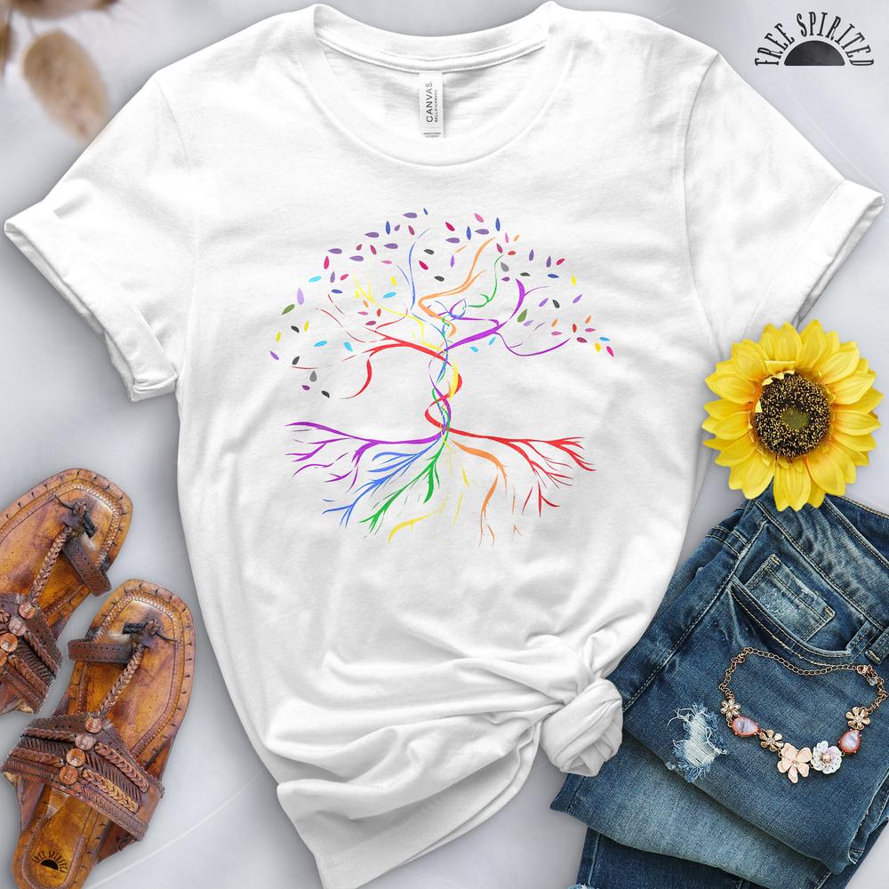 Pride Tree of Life Tee - Free Spirited