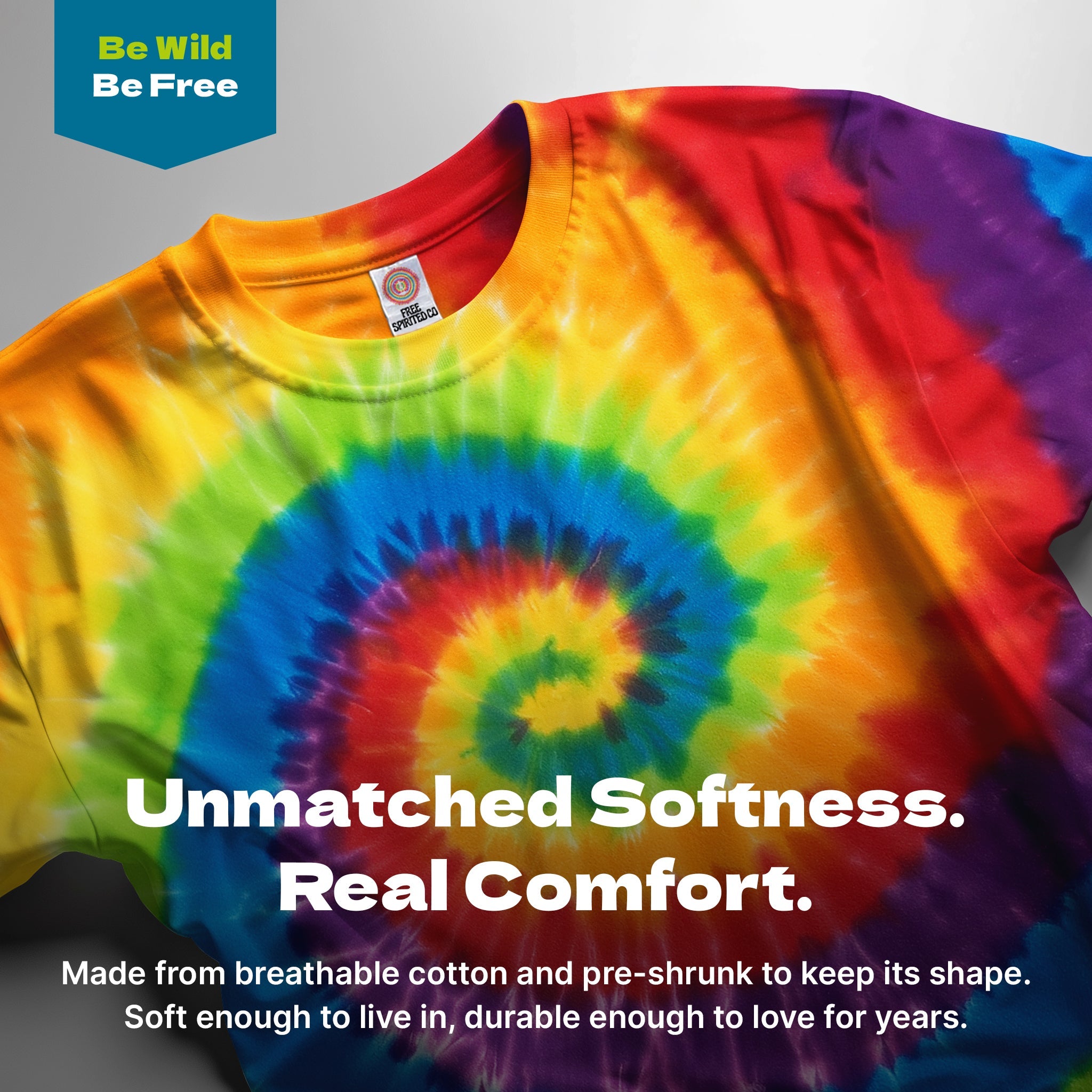 Prism Premium Hand - Dyed Comfort Shirt - Free Spirited