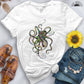 Psychedelic Octopus Tee - Free Spirited