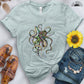 Psychedelic Octopus Tee - Free Spirited