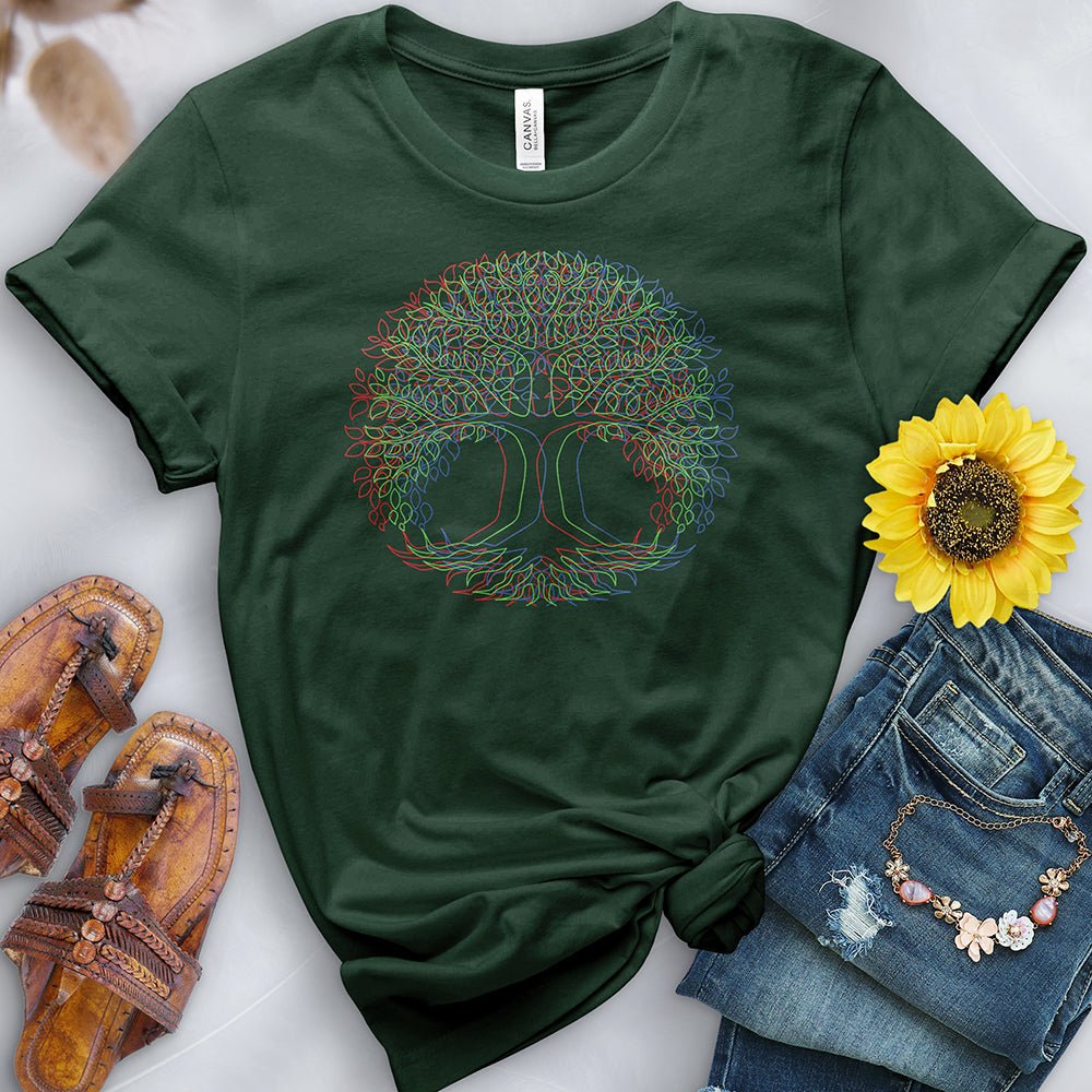 Psychedelic Tree of Life Tee - Free Spirited