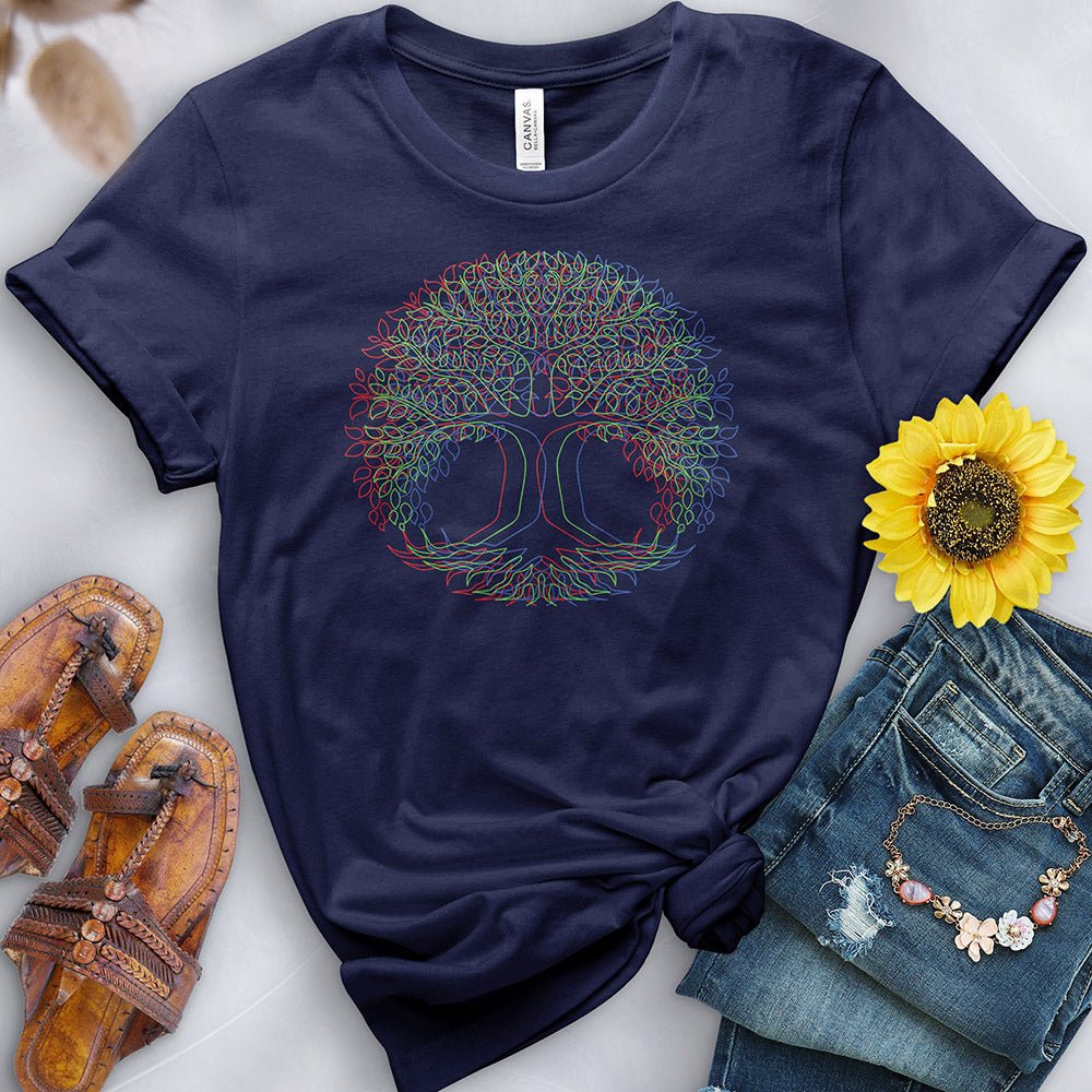 Psychedelic Tree of Life Tee - Free Spirited