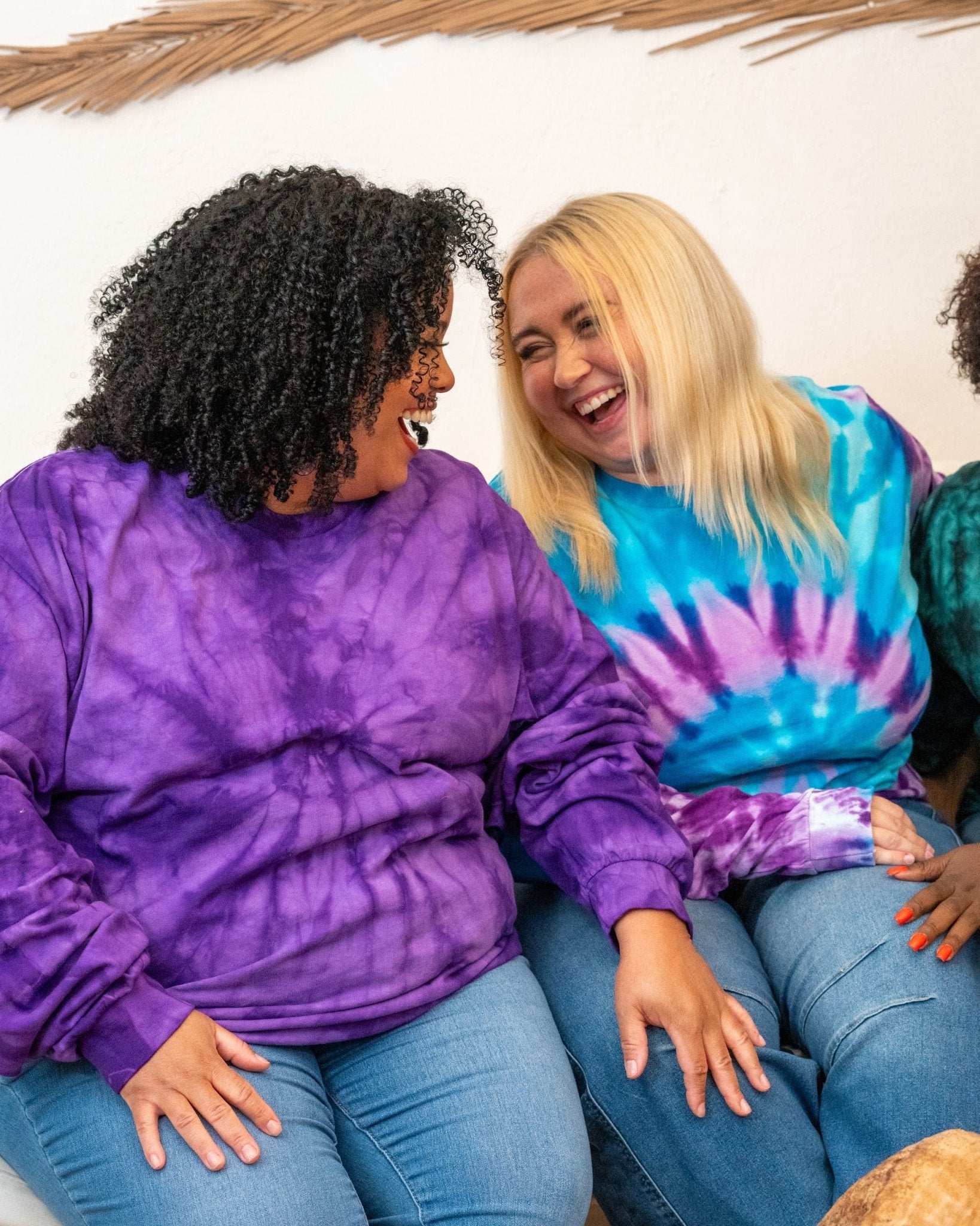 Purple Spider Hand Dyed Long Sleeve - Free Spirited
