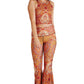 Rad Paisley Printed Bell Bottoms - Free Spirited