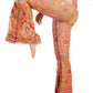 Rad Paisley Printed Bell Bottoms - Free Spirited