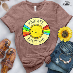 Radiate Positivity Tee - Free Spirited