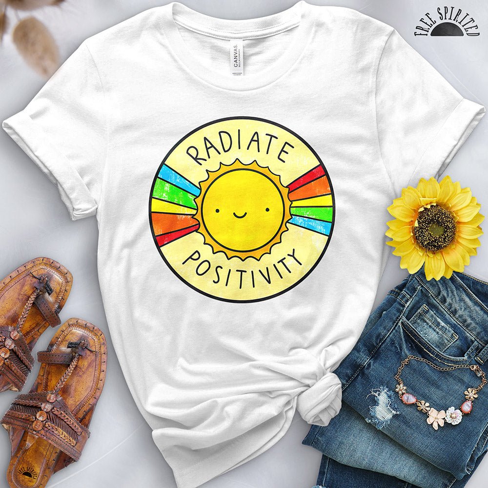 Radiate Positivity Tee - Free Spirited