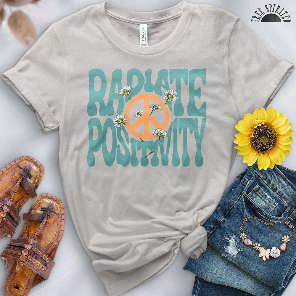 Radiate Positivity Tee - Free Spirited