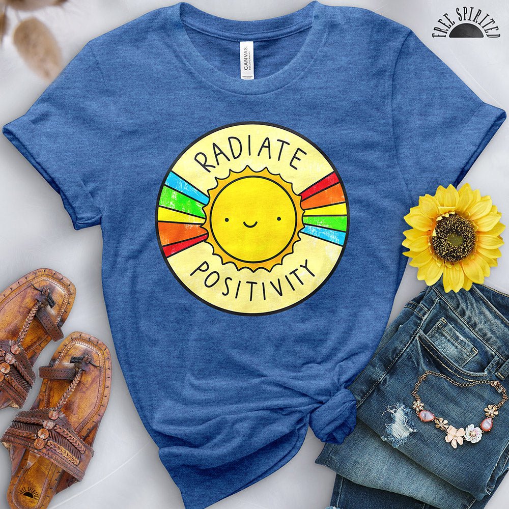 Radiate Positivity Tee - Free Spirited