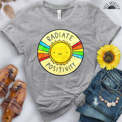 Radiate Positivity Tee - Free Spirited