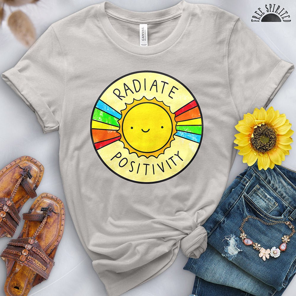 Radiate Positivity Tee - Free Spirited