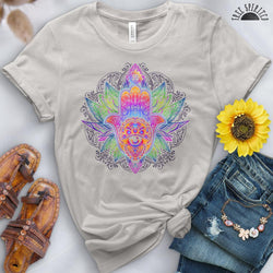 Rainbow Hamsa Tee - Free Spirited