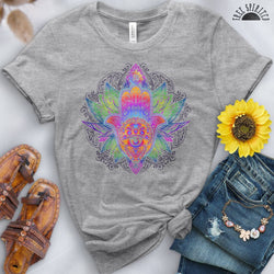 Rainbow Hamsa Tee - Free Spirited